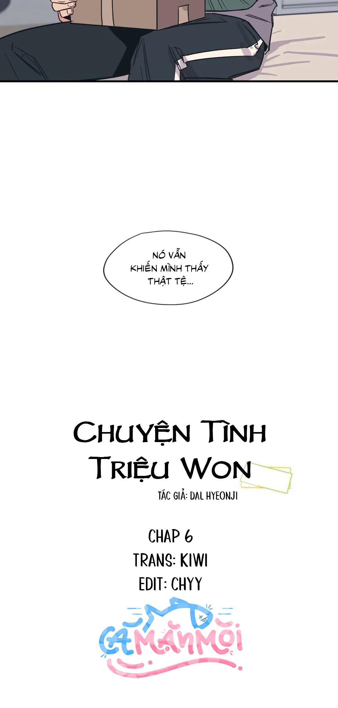 Đọc truyện Chuyện Tình Triệu Won - Chapter 6